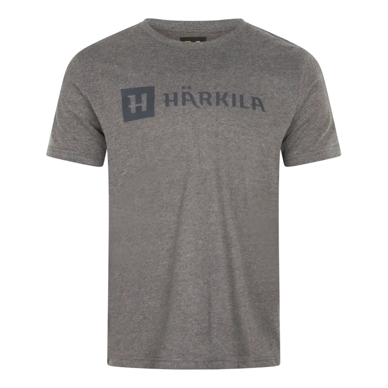 Identity kortärmad t-shirt | Brown melange