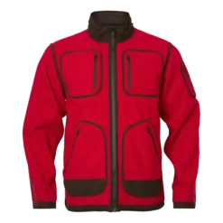 Kamko Regal rev. fleecetröja | Red/Brown