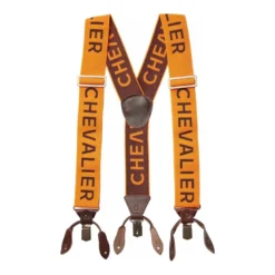 Logo Suspenders | High Vis Orange