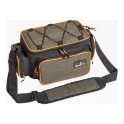 LURE BAG 1 BOX S OLIVE MELANGE/ORANGE | 38X21X19CM