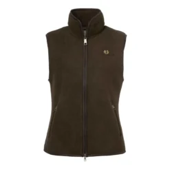 Mainstone Fleece Vest Women | Brown
