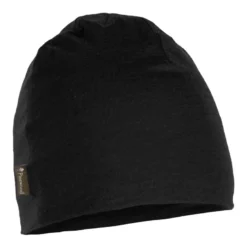 Merino Wool Beanie | Black