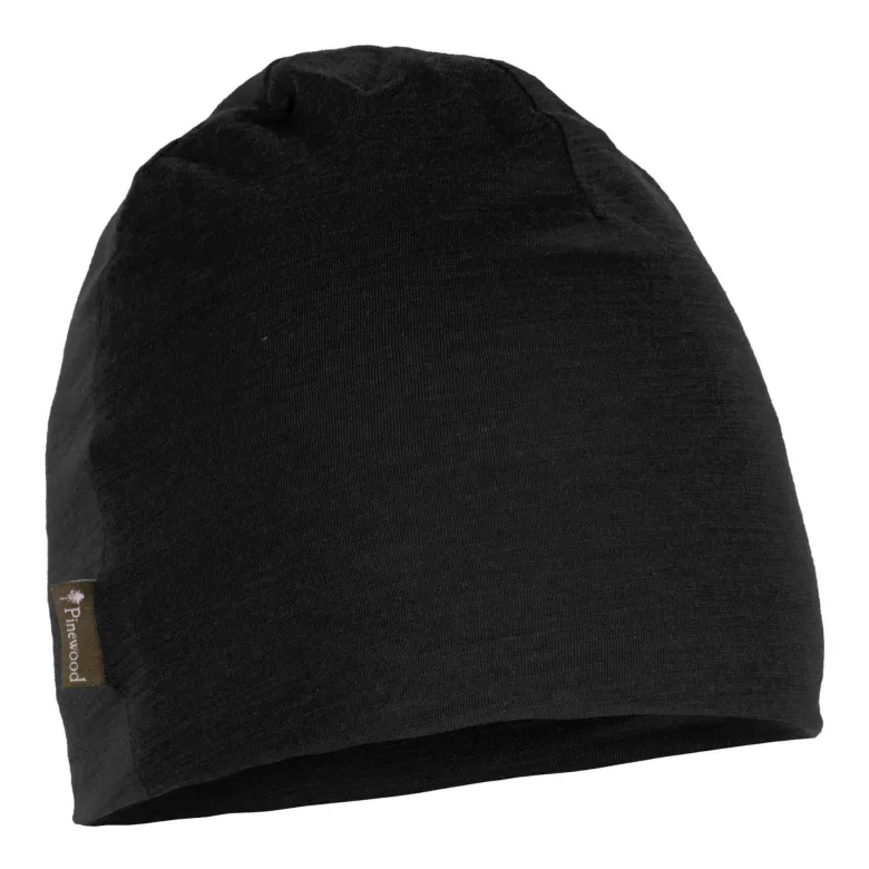 Merino Wool Beanie | Black