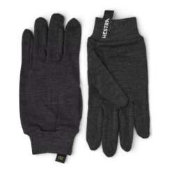 Merino Wool Liner Active - 5 finger | Charcoal