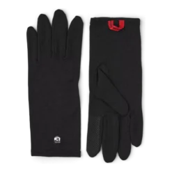 Merino Wool Liner Long - 5 finger | Black