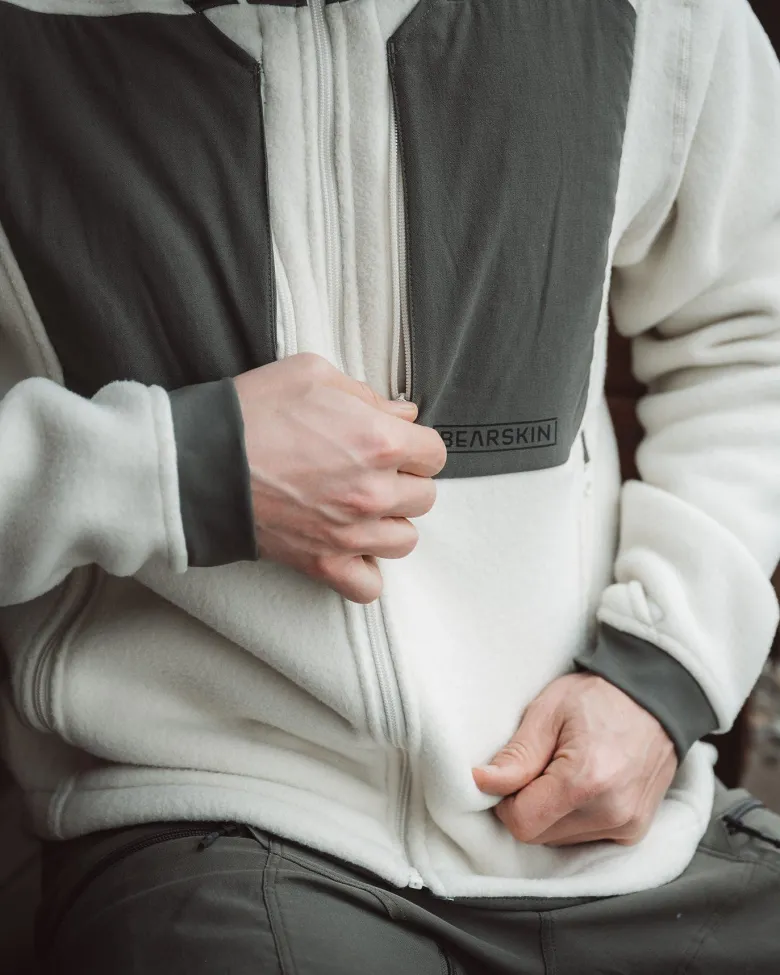 Midlayer Fleece | White
