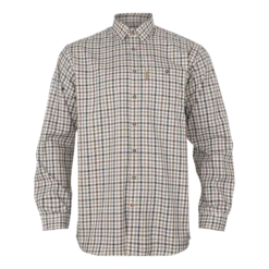 Milford skjorta | Blue/Beige check