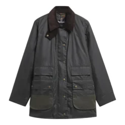Modern Border Wax Jacket | Sage/Ancient