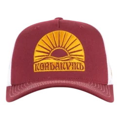 Nordan Emblem Trucker Cap | Burgundy