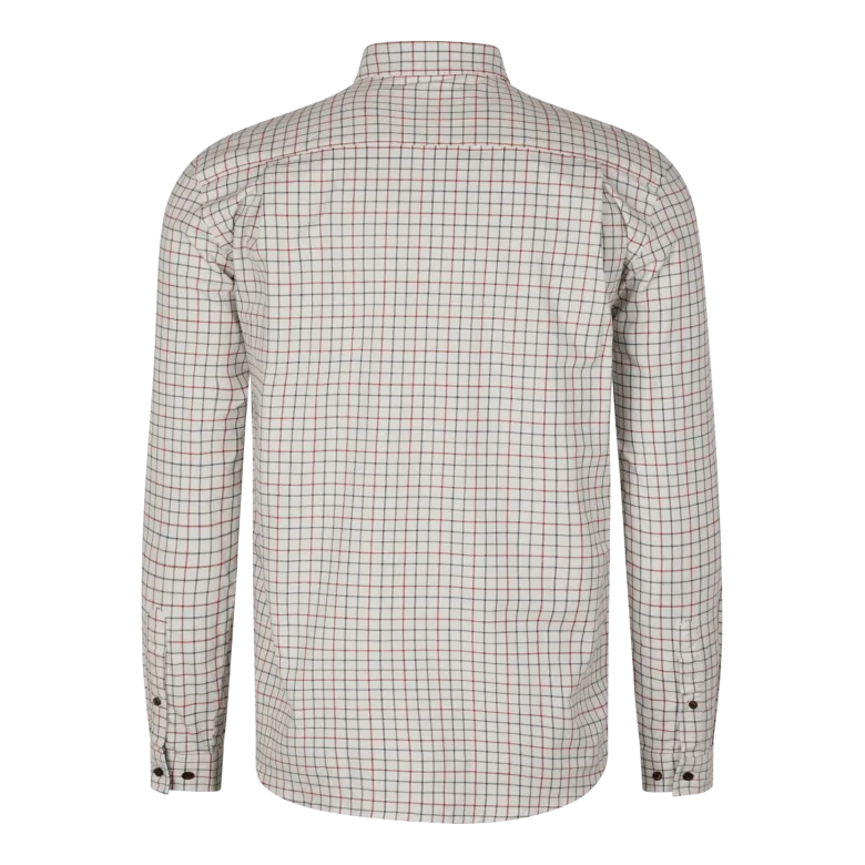 Oxford Skytteskjorta | Grape Leaf/Terracotta Check