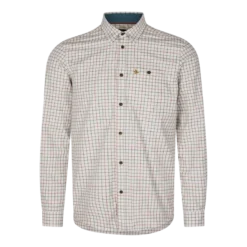 Oxford Skytteskjorta | Grape Leaf/Terracotta Check
