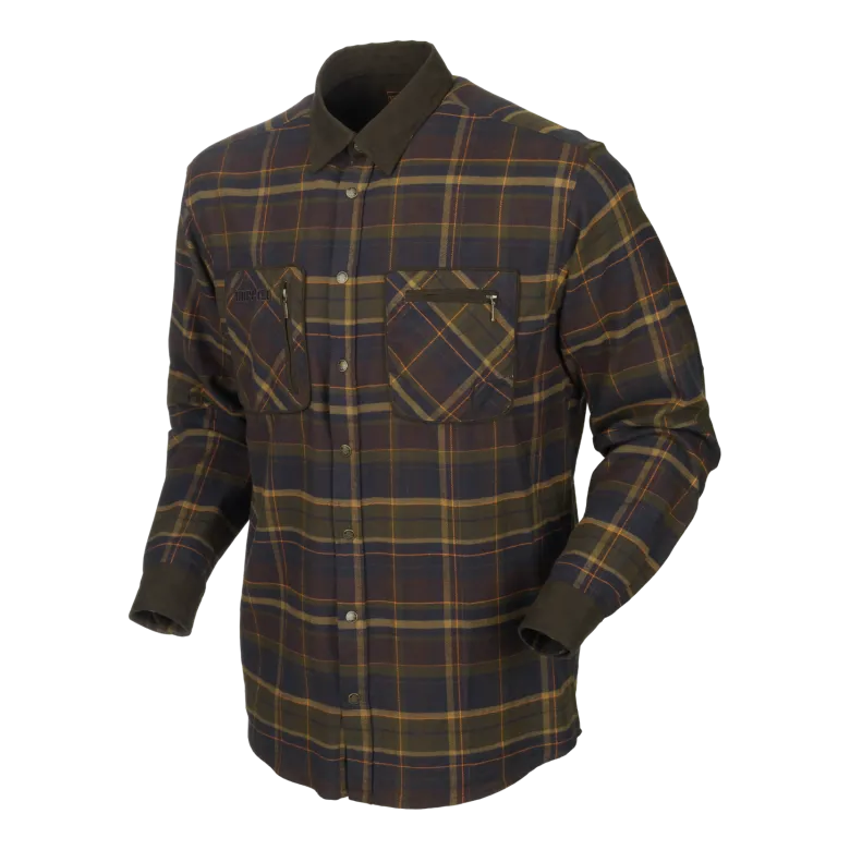 Pajala Skjorta | Mellow brown check