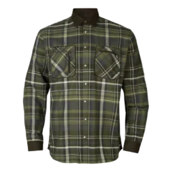 Pajala Skjorta | Olive check