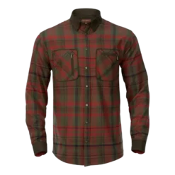 Pajala Skjorta | Red autumn check