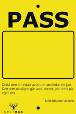 Passkylt-Jakttorn
