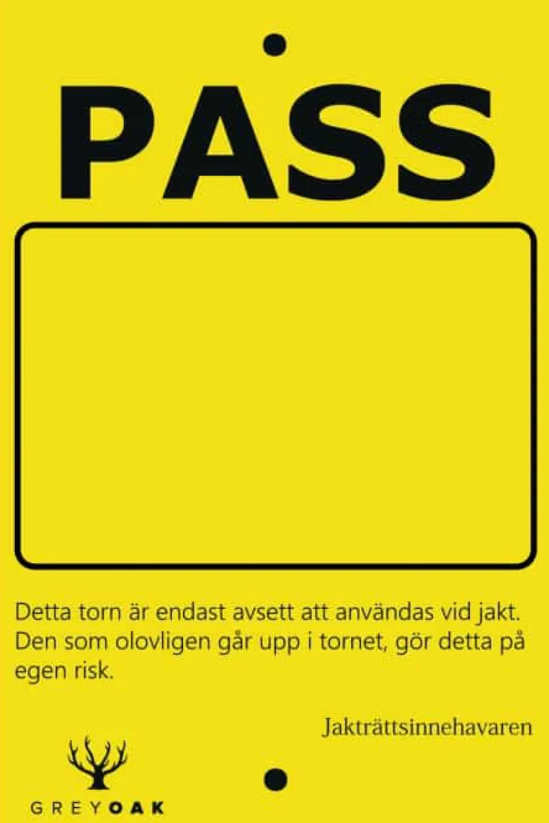Passkylt-Jakttorn