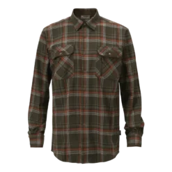Prestwick Exclusive Shirt | Herr | Green/Burned Orange