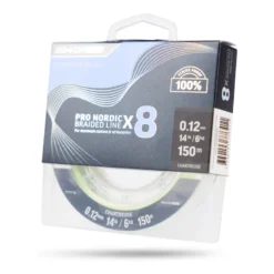 Pro Nordic Braided line 8X Chartreuse
