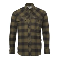 Raptor Heavy Flannel Shirt Men | Kodiak Brown Checked