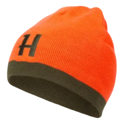 Reversible Mössa | Willow green/Orange