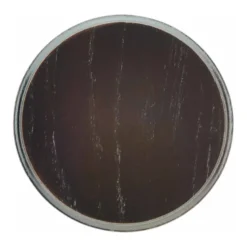 Round Boar Hog Trophy Plate | Dark