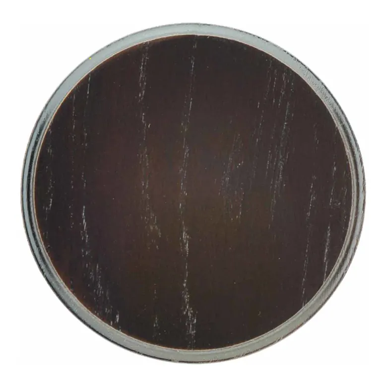 Round Boar Hog Trophy Plate | Dark