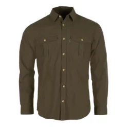 Safari L/S Shirt | Herr | Moss Green