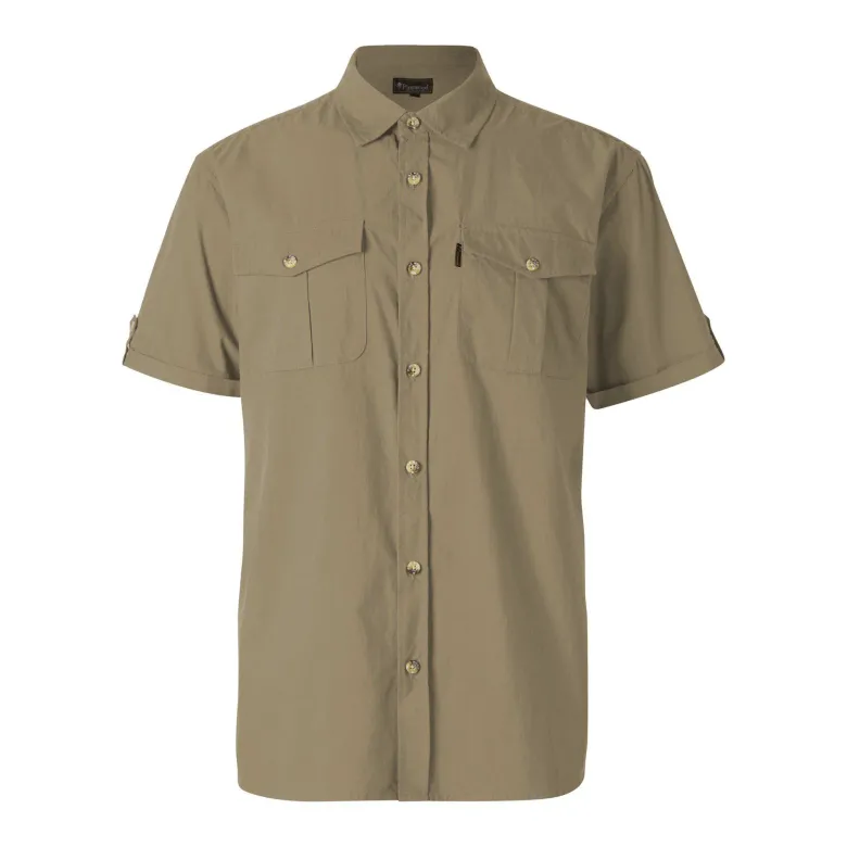 Safari S/S Shirt | Herr | Sandstone