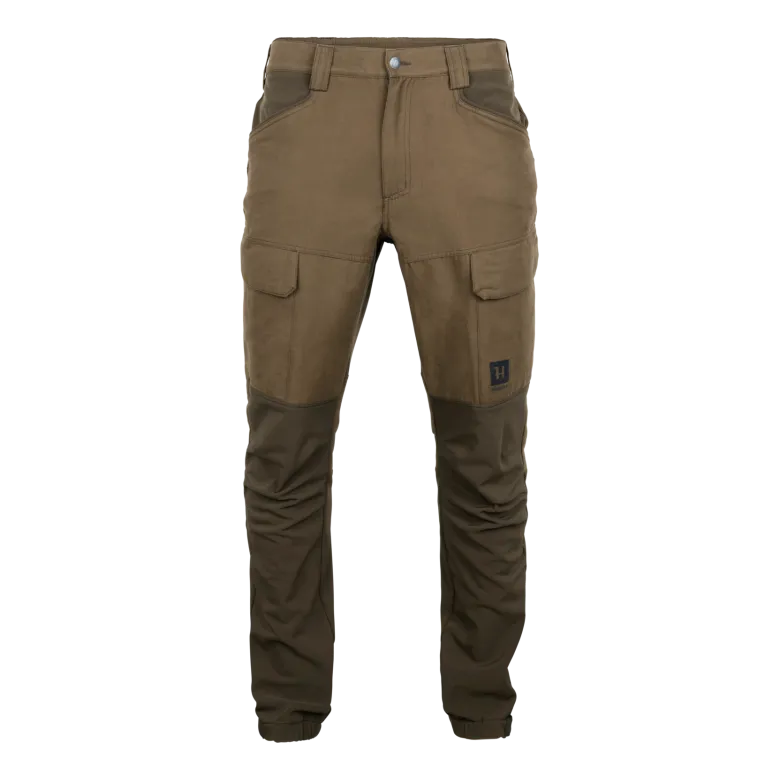 Scandinavian byxor | Dark earth/Slate brown