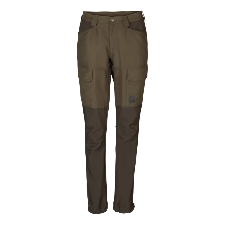 Scandinavian Lady byxor | Willow green/Deep brown