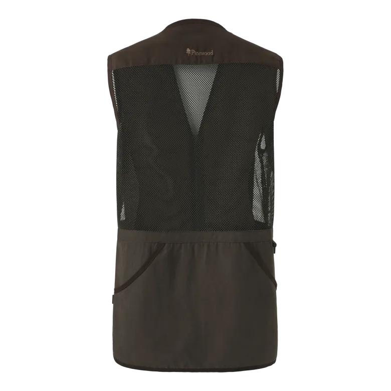 Shooting Vest | Herr | Suede Brown