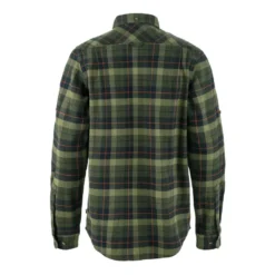 Singi Heavy Flannel Shirt M | Black-Deep Forest
