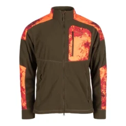 Småland Hunters Camou Fleece Jkt | Herr | H.Brown/Strata Blaze