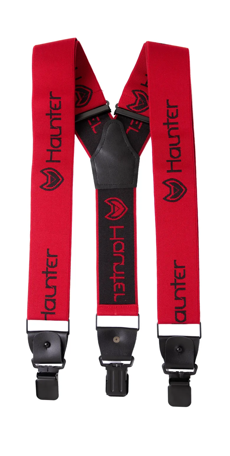 Suspenders - Red