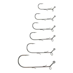 SWITCH RIG HOOK #3/0 BLACK NICKEL 5PCS