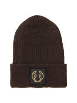 Symbol Beanie | Leather Brown