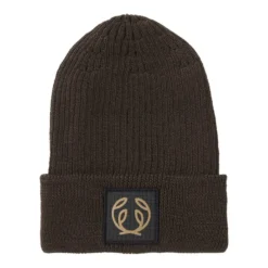 Symbol Beanie | Leather Brown