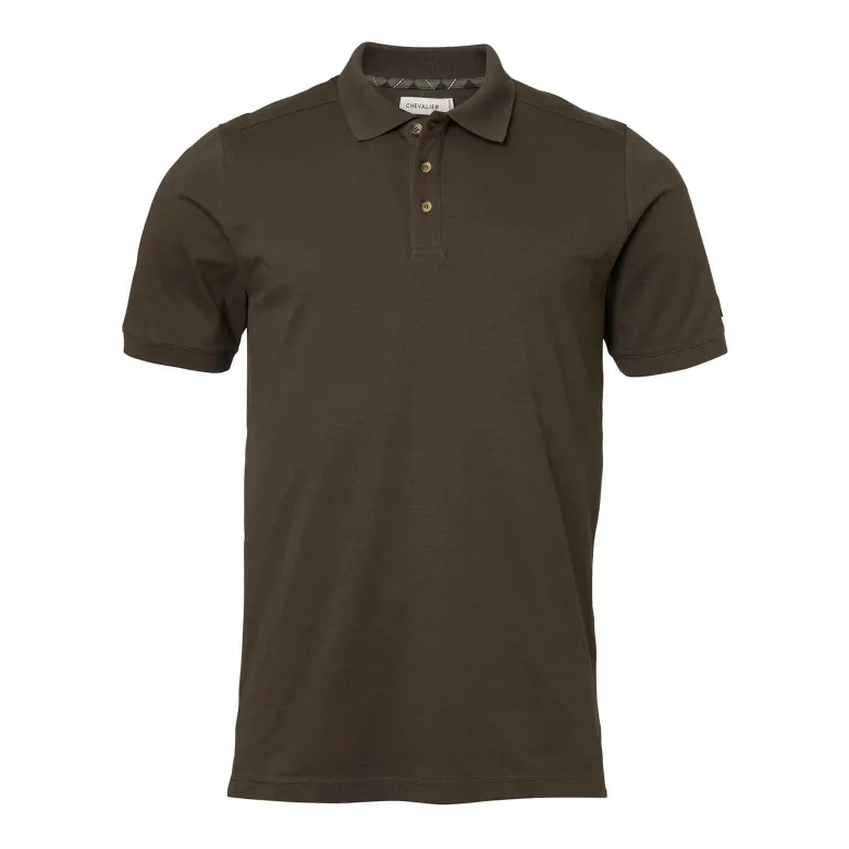 Trevor Polo Shirt Men | Leather Brown