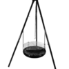 Tripod Fire Pan Black 170 cm