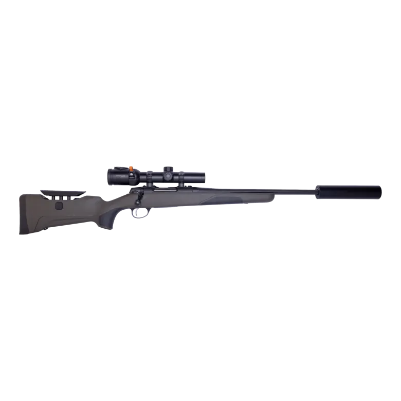 Vapenpaket Sako 90 Finnlight Black Ceracote - Swarovski Z8+ 1-8x24 - Rcc hunter
