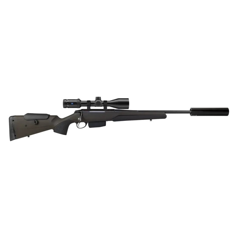 Vapenpaket Tikka T3x J.E Forest Green - Zeiss V6 2-12x50 - Rcc hunter