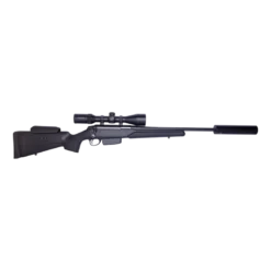 Vapenpaket Tikka T3x J.E Svart- Scandium X6 2-12x50 - Rcc hunter