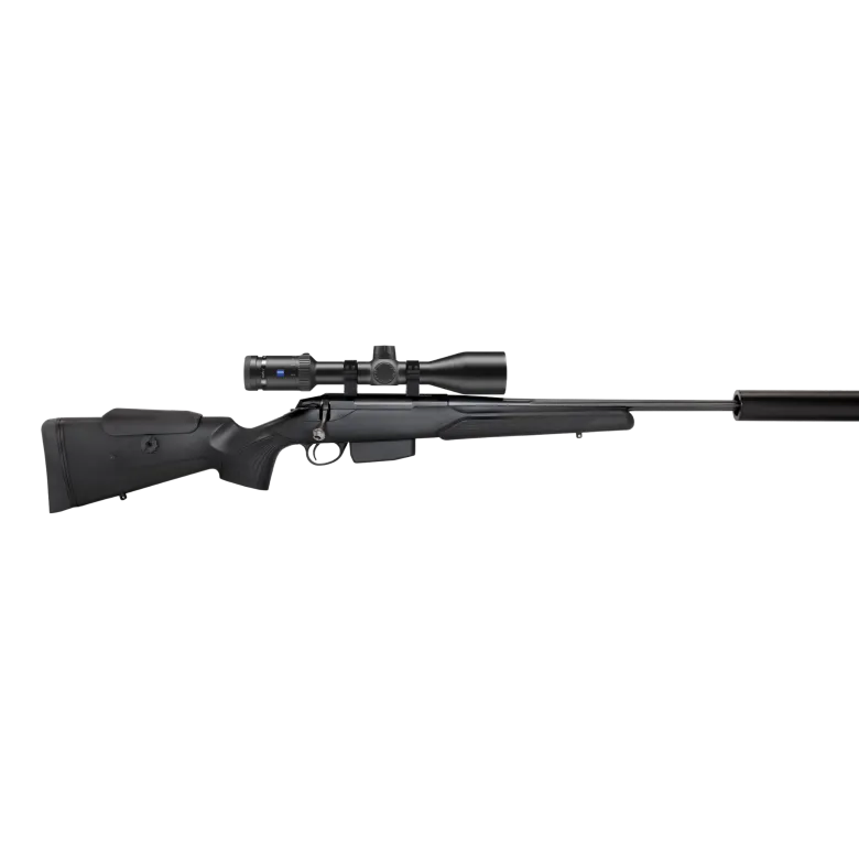 Vapenpaket Tikka T3x J.E Svart- Zeiss V6 2-12x50 - Rcc hunter