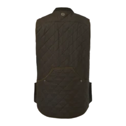 Vintage Original Shooting Vest Men | Leather Brown