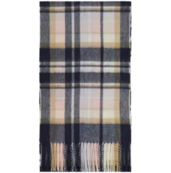 Vintage Scarf | Blush Pink/Navy