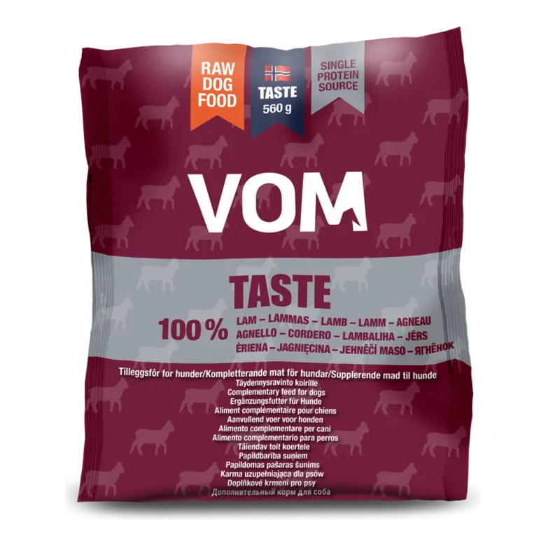 VOM - Taste | Lamm | Frysta köttbullar | 560 gr