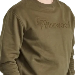 Värnamo Pw Logo Sweater | Unisex | Dark Green