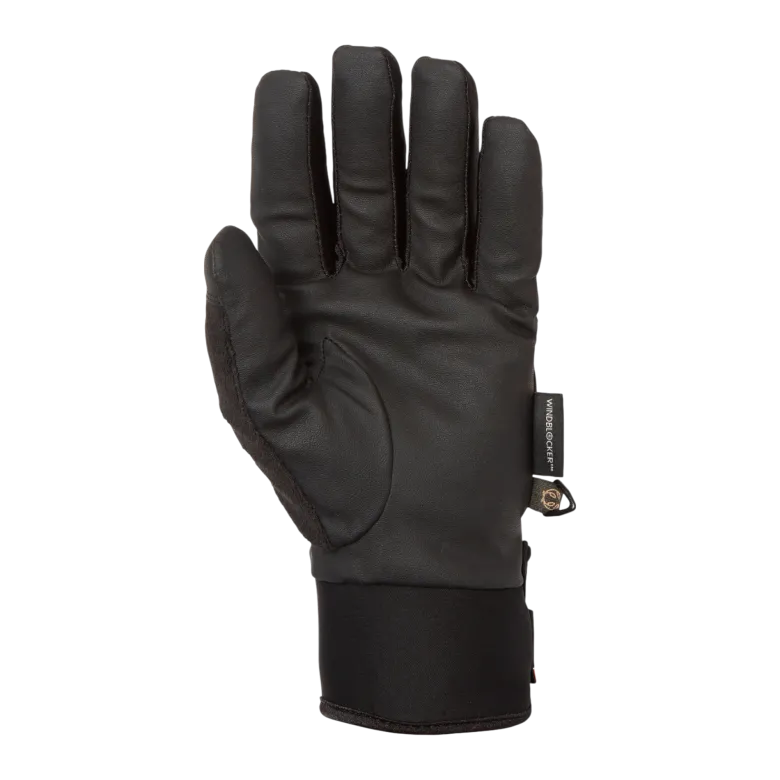 Waterproof Shooting Gloves | Leather Brown