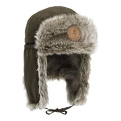 Winter Hat | Unisex | Suede Brown