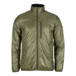 Wool Insulated Midlayer Jacket | Herr | Moss Green